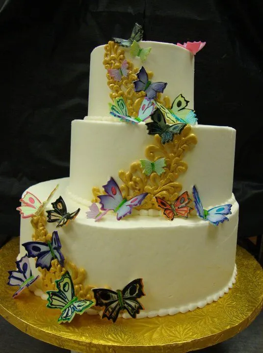 Butterfly Wedding Cake