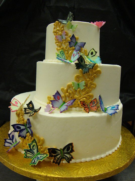 Butterfly Wedding Cake